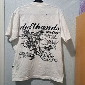 The Defthands Portland White Short Sleeve Tee
